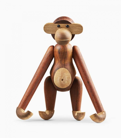 Adorno Mono de Madera